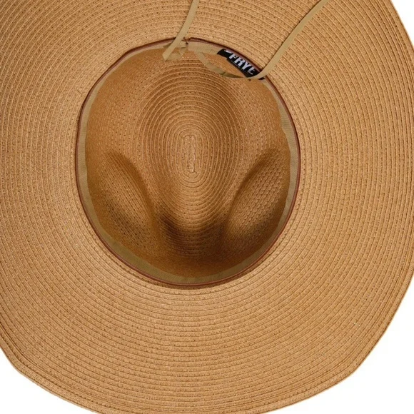 Frye Women’s Paperbraid Pinch Crown Cowboy Sun Hat NWT - Picture 9 of 11